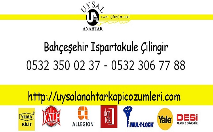 Ispartakule Çilingir 0532 350 02 37